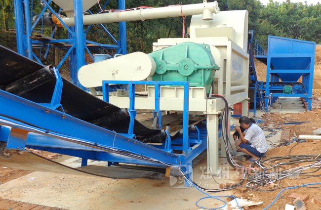 湖南長沙500噸穩(wěn)定土拌和站現(xiàn)場(chǎng)案例